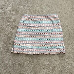 Harold’s Floral Striped Mini Skirt
